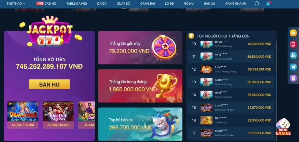 Nổ Hũ (Slot Game)